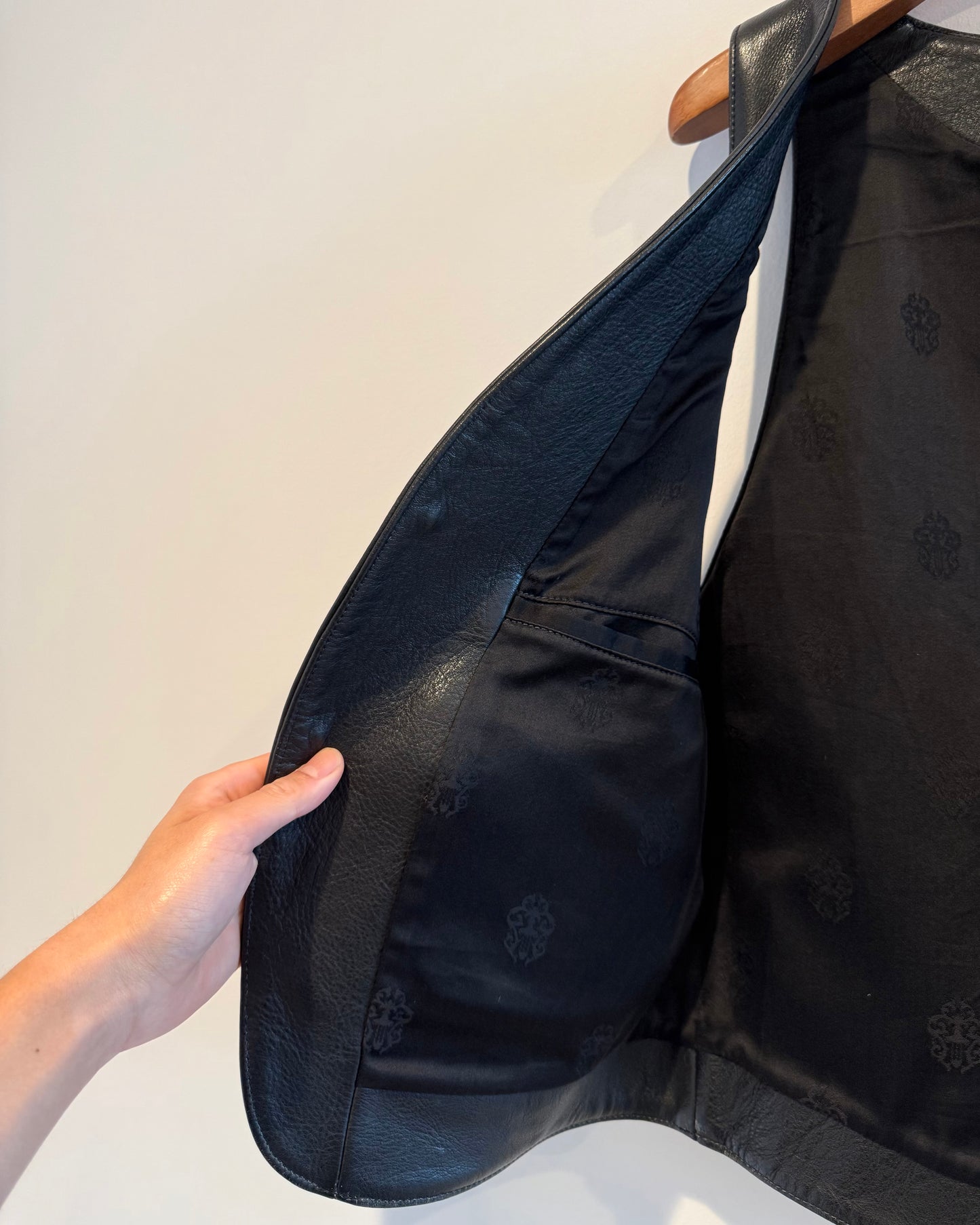 Chrome Hearts 1/1 Hand Painted Leather Vest