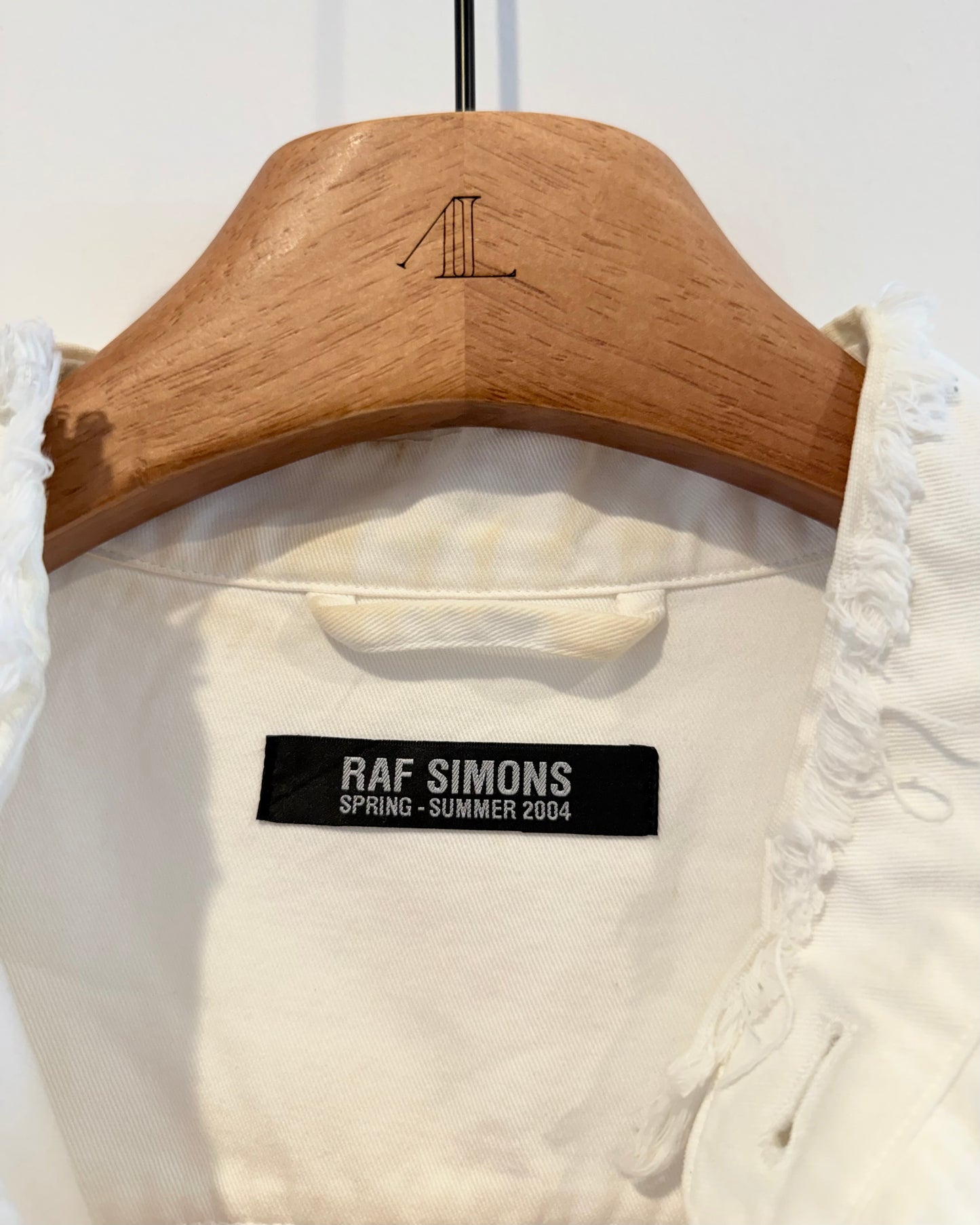 Raf Simons Ss2004“Siddhartha Return” Denim Jacket