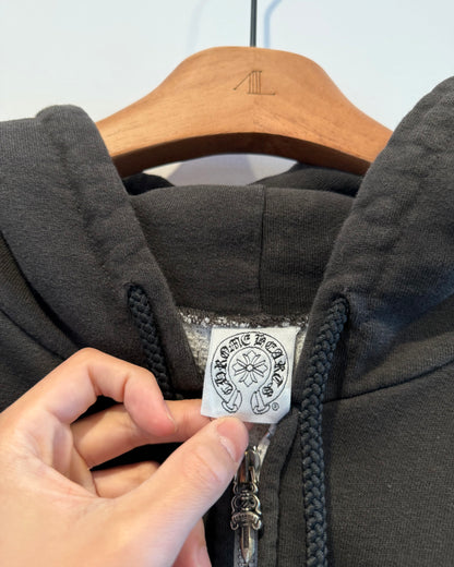 Chrome Hearts Dagger Cross Thermal Zip up Hoodie