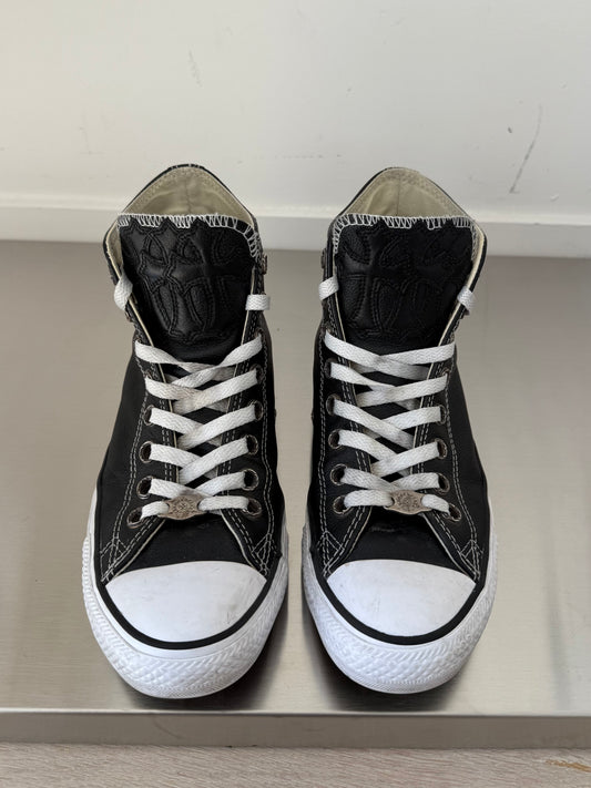 Chrome Hearts Leather Converse