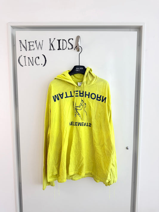 Vetements MATTERHORN Hoodie