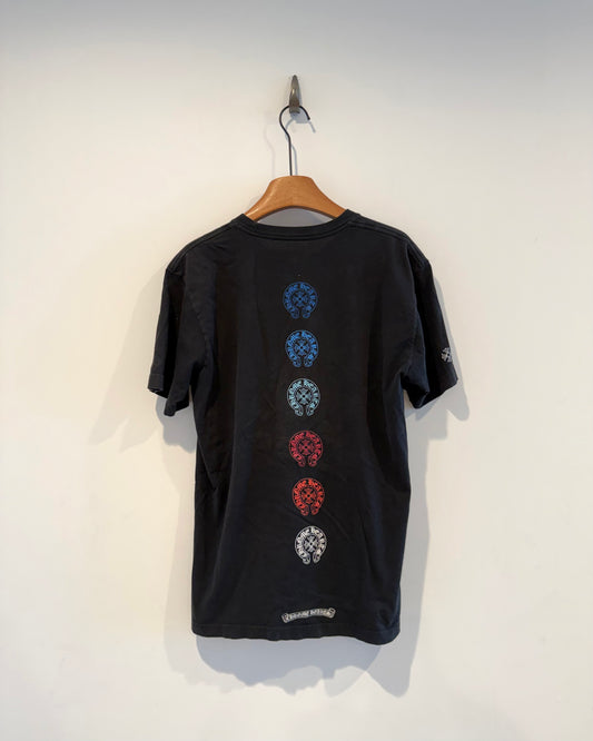 Chrome Hearts Multicolor Horse Shoes T Shirt