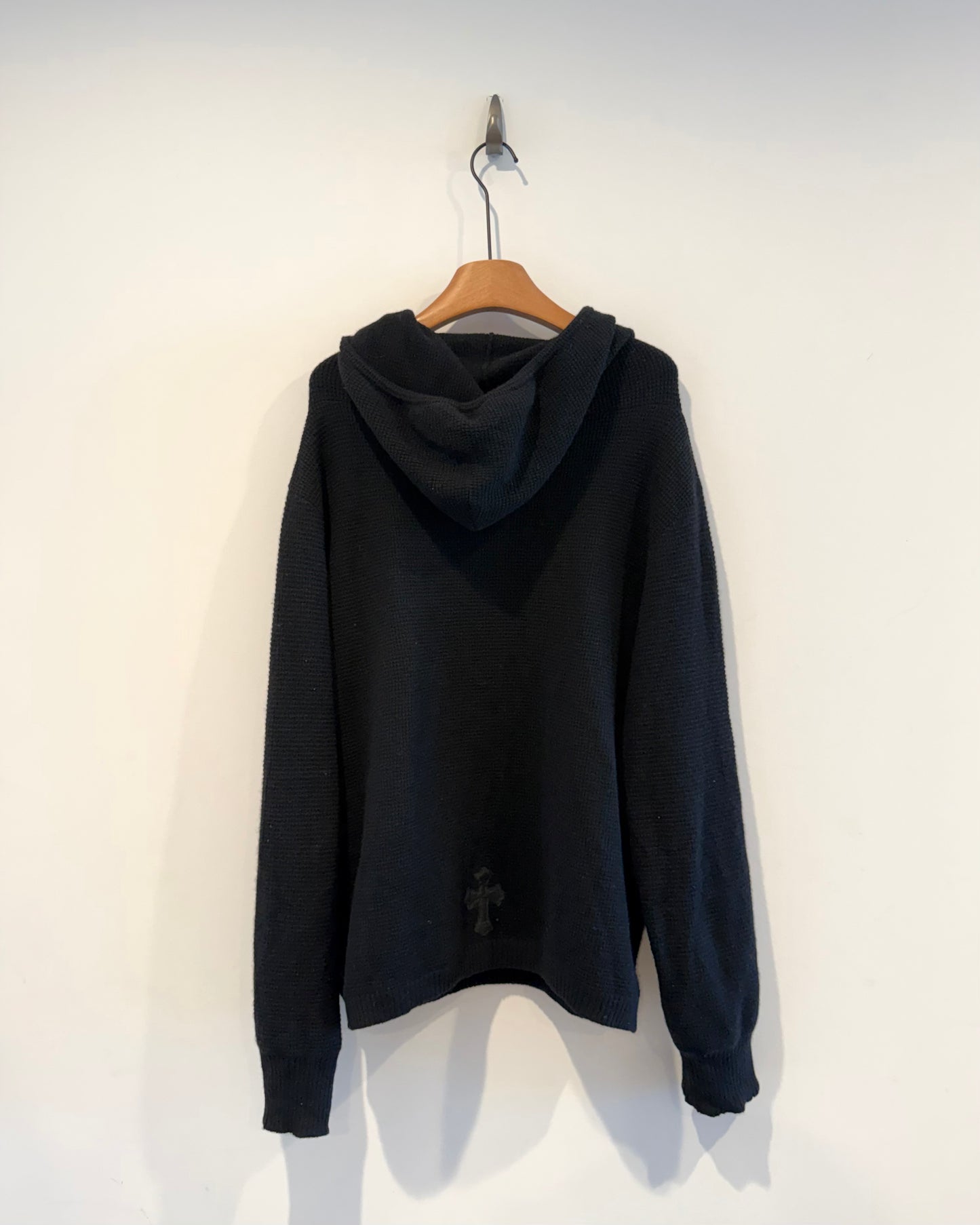 Chrome Hearts Cashmere Cross Patch Hoodie