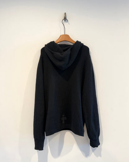 Chrome Hearts Cashmere Cross Patch Hoodie