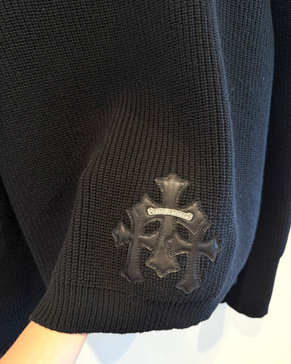 Chrome Hearts Triple Cross Patched Swater