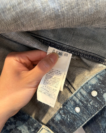 Raf Simons x Sterling Ruby Ss2010 Blue Denim Jacket